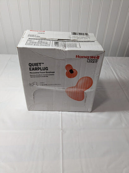 HOWARD LEIGHT Earplugs: 26 dB, Vinyl, Bell, Push-In, Uncorded Qty 100 QD1
