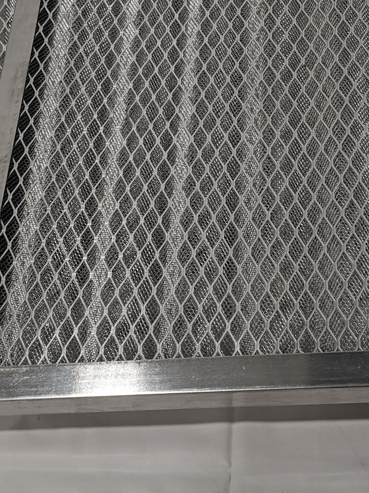 Koch Air Filter: 19.5" x 19.5" x 1", Aluminum Cloth & Mesh Qty 2 118-194-194