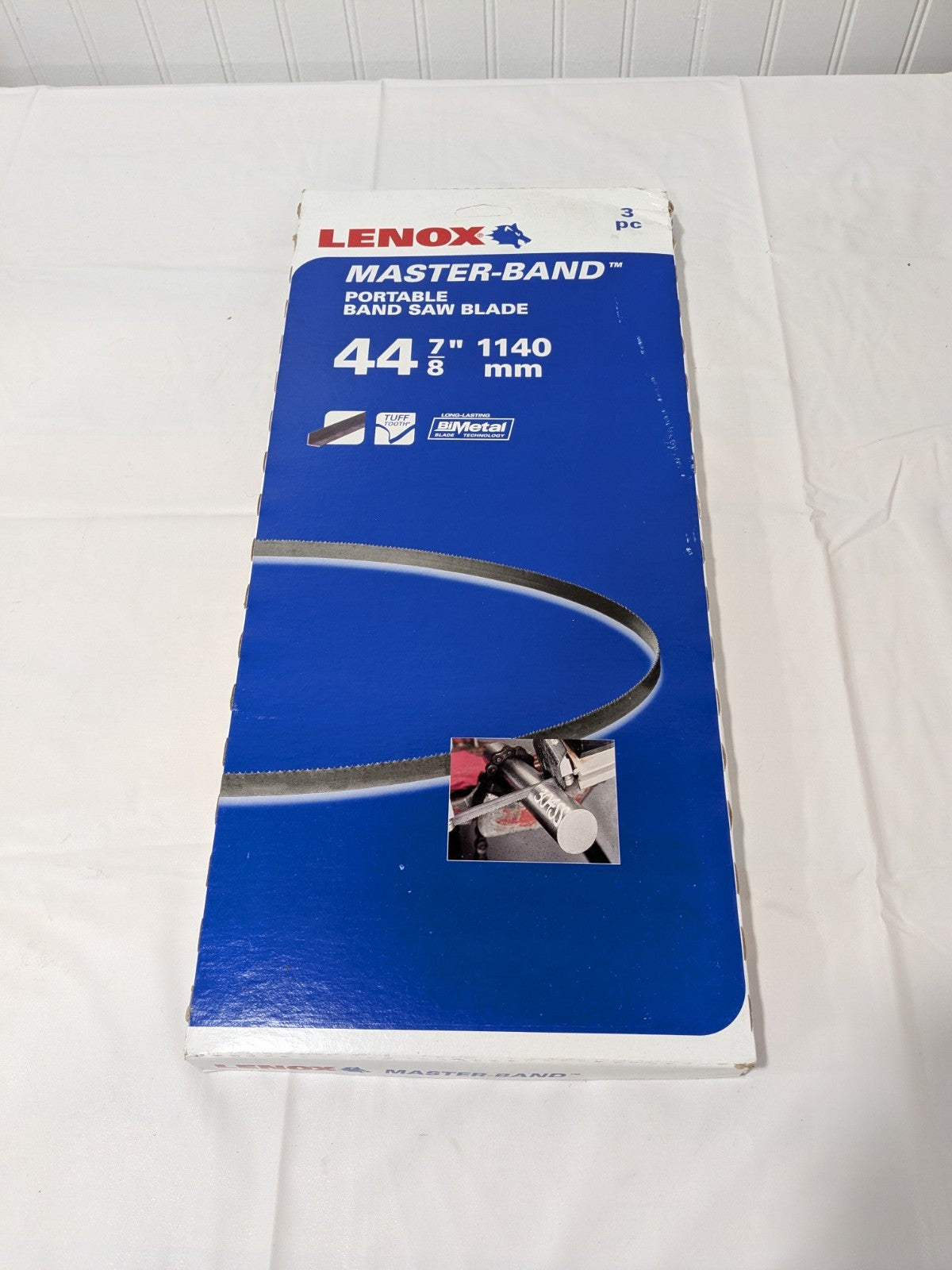 LENOX Portable Bandsaw Blade: 1/2" W, 0.023" Thick, 14-18 TPI 3PK 8011238EW1418