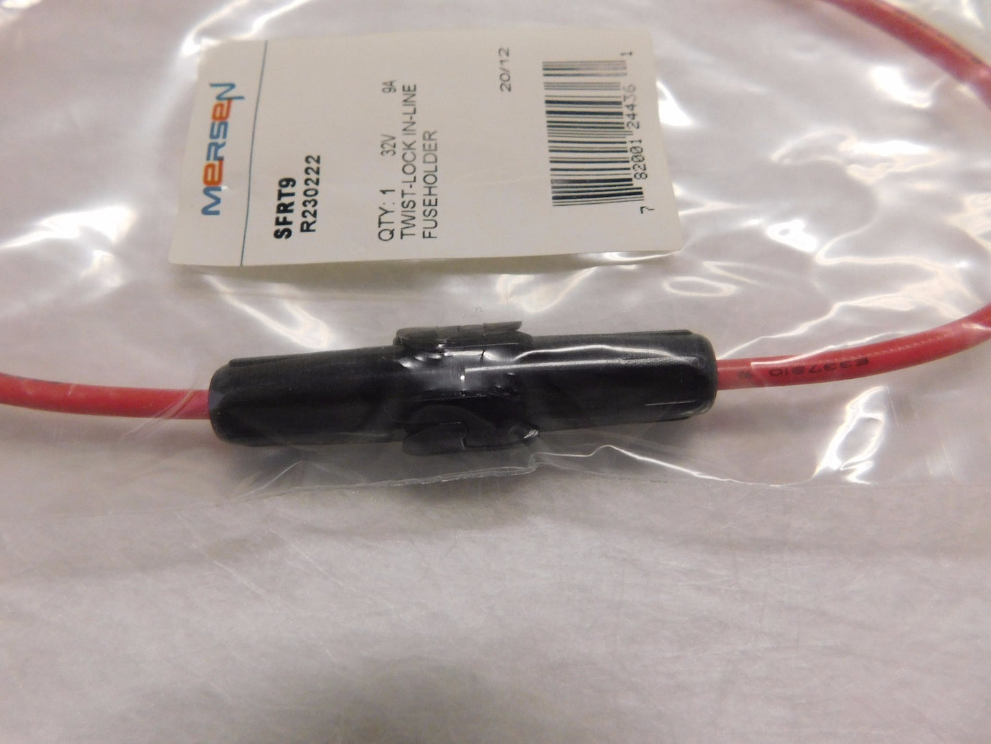 Ferraz Shawmut Inline Fuse Holder 1-Pole 32 VAC/VDC 9A Lot of 6  #SFRT9