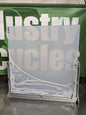 Rockford Milling Machine Guard Rear Mill Shield Panel 24" x 24" Polycarbonate