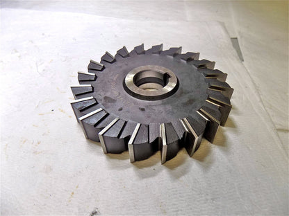 Interstate HSS Straight Teeth Side Milling Cutter 6" x 1" x 1-1/4" 03016649