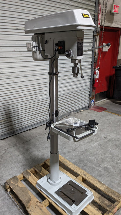Enco Step Pulley Drill Press 20 Swing 4MT 3060 RPM Max 1.5 HP 115/230v Used