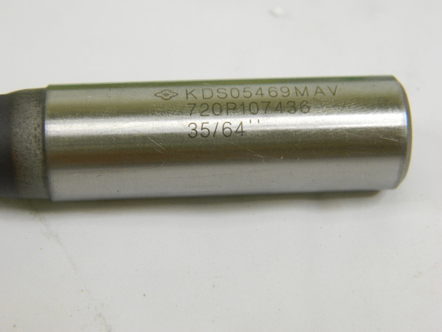 SUMITOMO Screw Machine Length Drill Bit 0.5469 Dia 140 ° Carbide Tipped 09439050