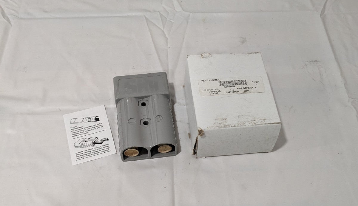 SMH Silver-Plated Copper Battery Connector 2/0 AWG, 600 V, 350 A 61491668