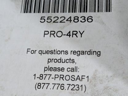PRO-SAFE Floor & Aisle Marking Tape: 4" W, 100' L, Polyvinylchloride PRO-4RY