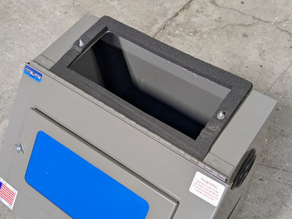 Econoline Mini Benchtop Blast Cabinet 18" x 16" x 16" Workspace SCRATCH N DENT