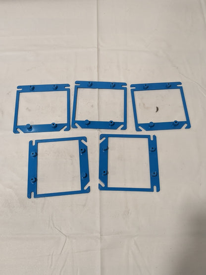 Carlon Flat 2 Gang Cover Qty 5 A429