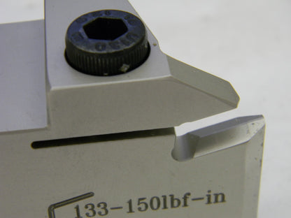 ISCAR 7" OAL External Left Hand Indexable Grooving Toolholder 2801037