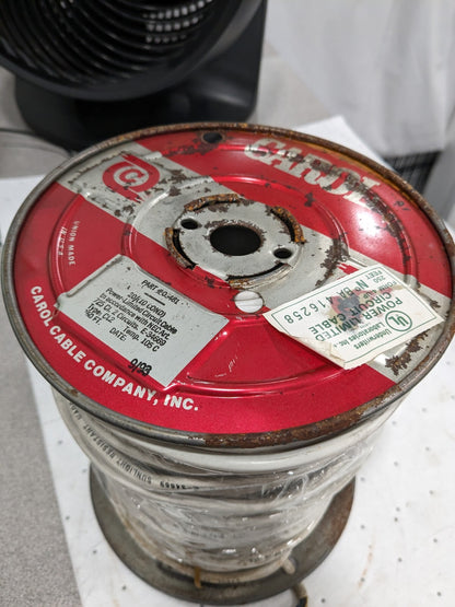 Carol Cable Co. White General Wire 105C, 20 AWG, Approx. 250' 05481