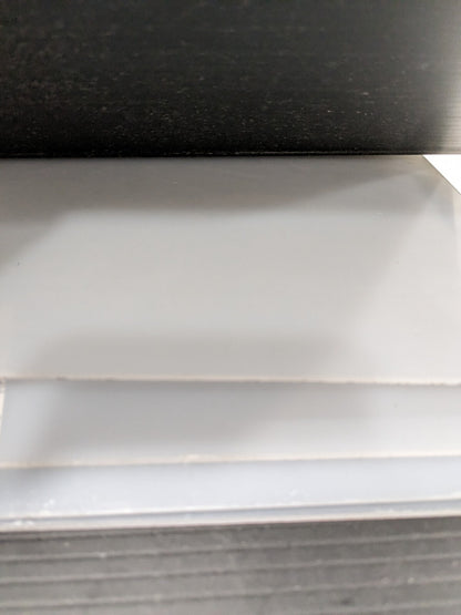 Maudlin 10" Wide x 20" Long Plastic Shim Stock Sheet Qty 4 PL10-060