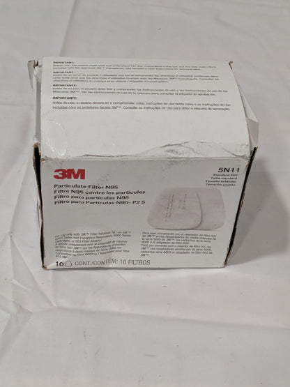 3M Facepiece Filter: Particulates White Box of 10 7000002008