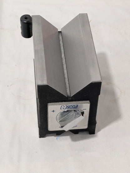 Noga V-Block: 65.00 mm Max Capacity, 90 deg V Angle BASE ONLY VB1200