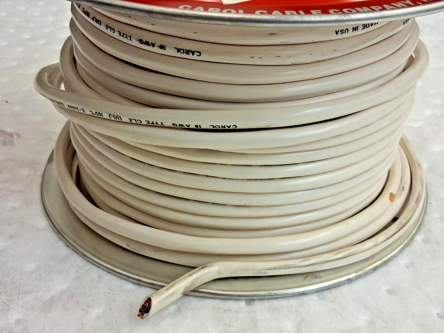 Carol Cable 10 Conductor Power Limited Circuit Cable 250ft 20AWG 05581
