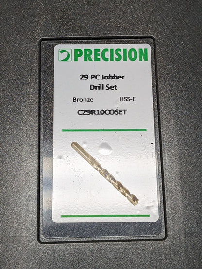 Precision Drill Bit Set Jobber Length Drill Bit, 16 Pc, 135 ° 5995620 INCOMPLETE