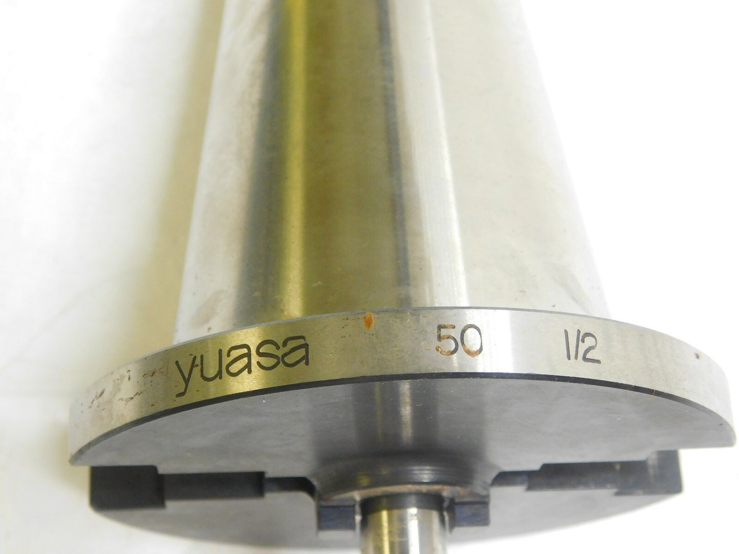 Yuasa Shell End MIll Arbor w/International Taper NMTB50 Taper 1/2" Pilot 502-501