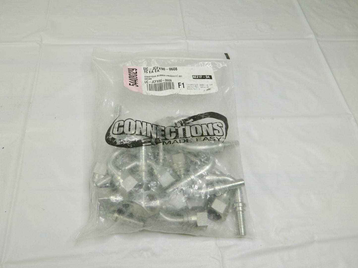Continental Female Swivel Fitting Qty 15 UC-JCFX90-0608