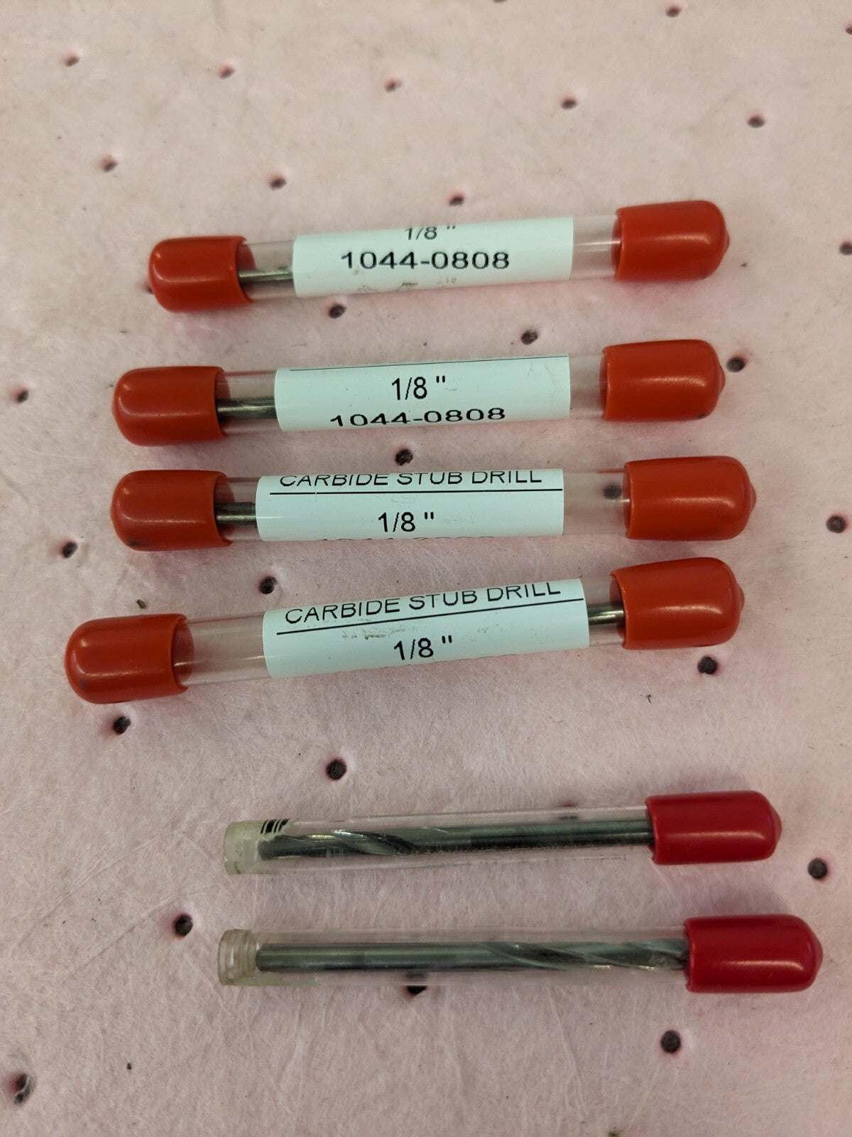 Carbide Micro Jobber Drill 1/8 qty 6 1044-0808