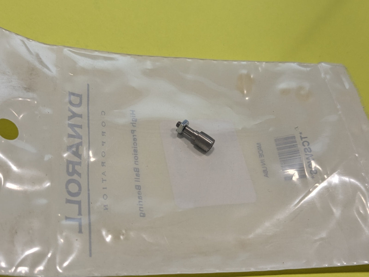 Plain Cam Follower: 0.187" Roller Dia TCSW06