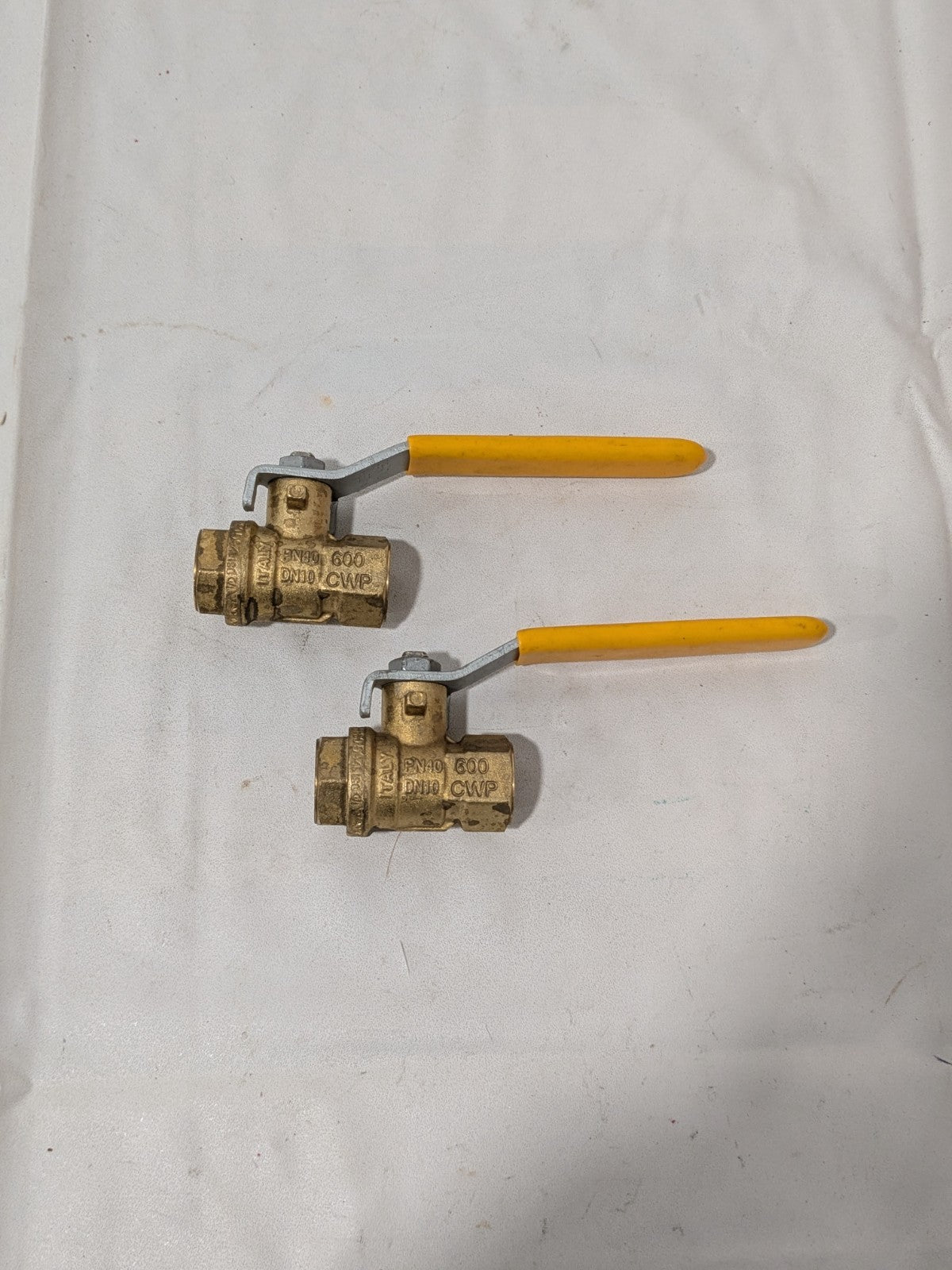 Parker Standard Ball Valve: 3/8" Pipe, Brass FNPT x FNPT Qty 2 XV520P-6
