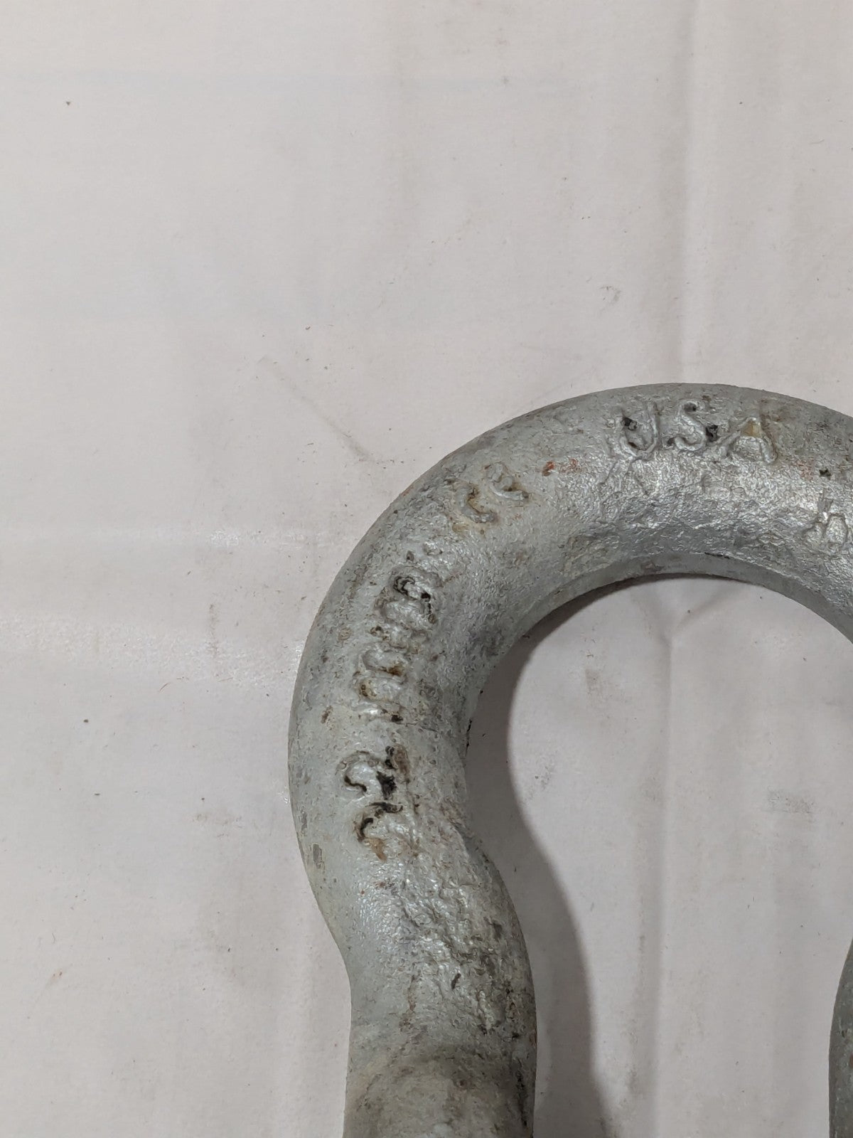 CM Screw Pin Anchor Shackle 9.5 Ton WLL, 7/8" Diameter, 1" Pin Galvanized M653AG