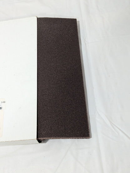 Aluminum Oxide Cloth Sheets 9" X 11" 80-J Qty 50 70370804
