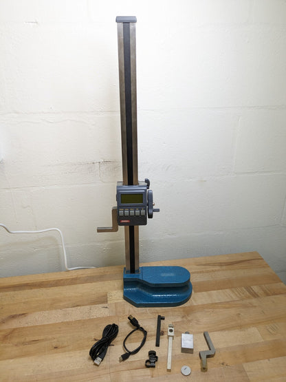 SPI Electronic Height Gage 18" Travel 0.0005" Resolution 11-960-2 Defe