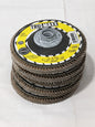TRU-MAXX Flap Disc: 4-1/2" Dia, 60 Grit, ZA, Type 27 Qty 5 66254443450
