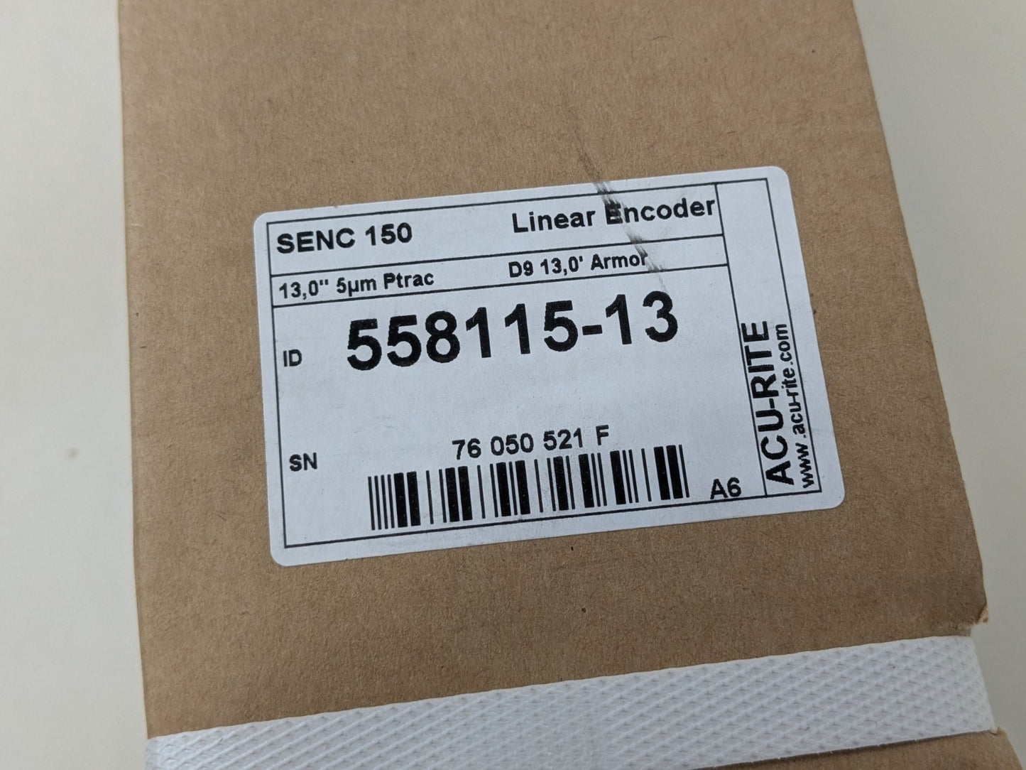 AcuRite Linear Scale for DRO 13"/330mm Readable Length 5µm Resolution 558115-13