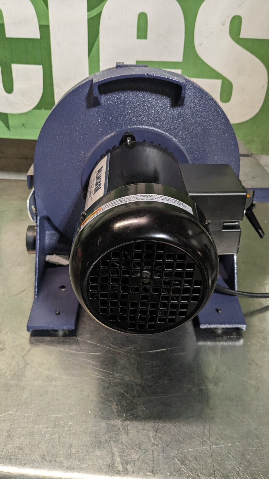PALMGREN Disc Sanding Machines Disc 12 Diameter Single Phase 9681312 Damaged