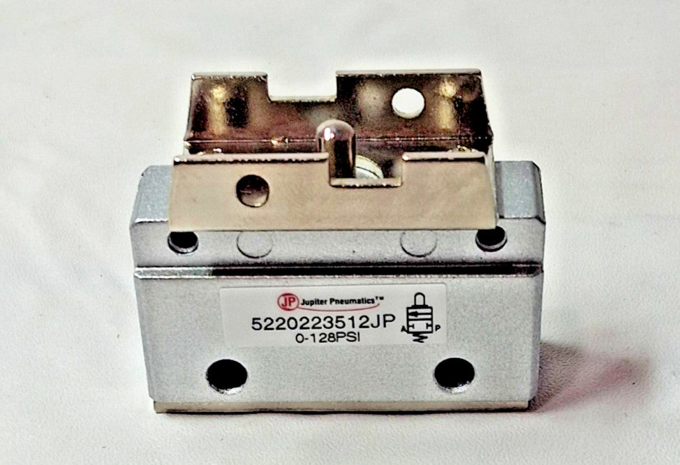 JUPITER PNEUMATICS 1/8NPT 2/2 Way Cam Stem Mechanical Valve 0-128PSI 5220223512J