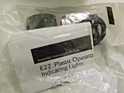 Eaton Cutler-Hammer Green Incandescent Indicating Light 120VAC E22H3X11
