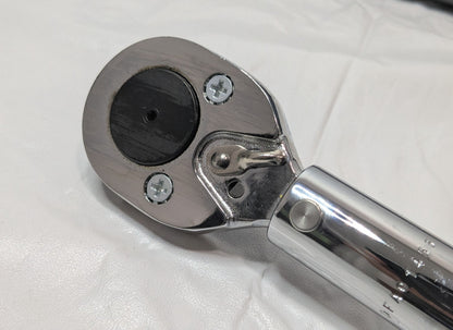Proto 1/2" Drive Micrometer Torque Wrench w/Certificate 50 to 250 Ft/Lb J6014C