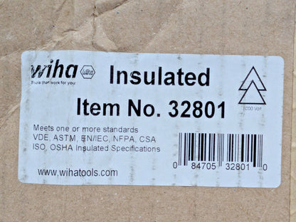 Wiha Tools 93 Insulated Master Tool Set w/ Rolling Tool Case 32801 INCOMPLETE