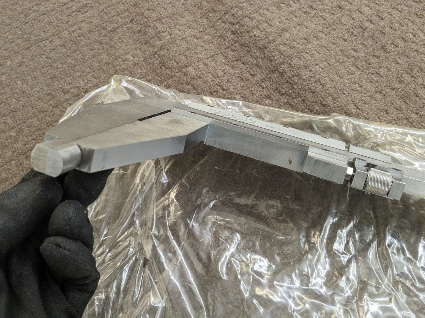 Heavy Duty Long Jaw Vernier Caliper 80" Range 0.001" Graduation Parts / Repair