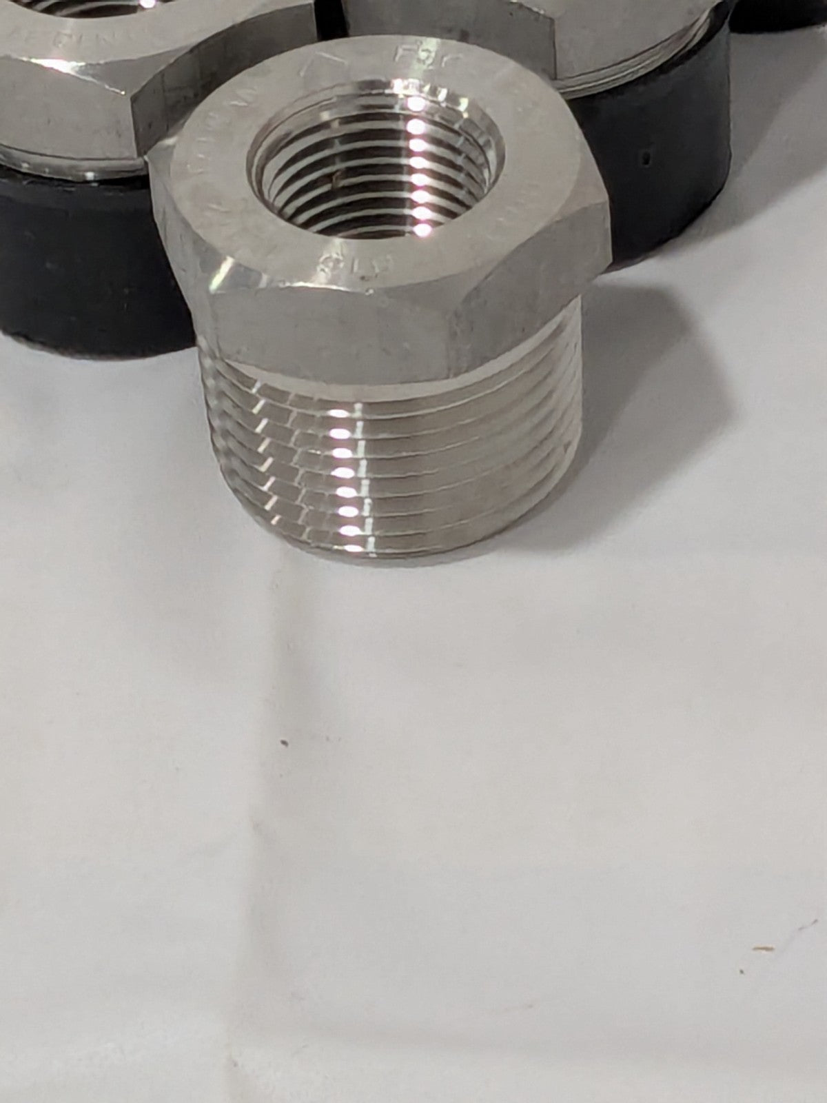 Merit Brass Pipe Bushing: 1 x 1/2", 304 & 304L Stainless Pack of 10 3414D-1608