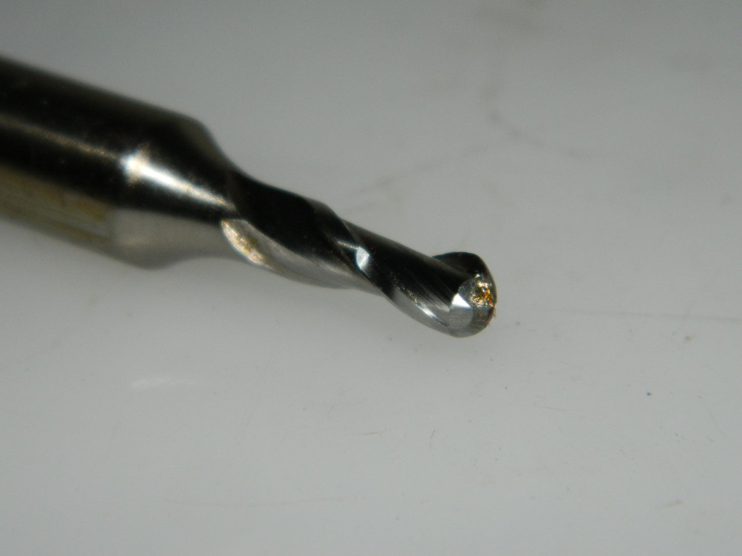 Putnam Ball End Mill Double End 3/16" Dia 9/32" LOC 2 Flute HSS 93143