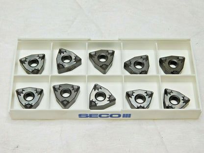 Seco Carbide Turning Inserts WNMG433-MF5 Grade TP1500 Qty 10 36626