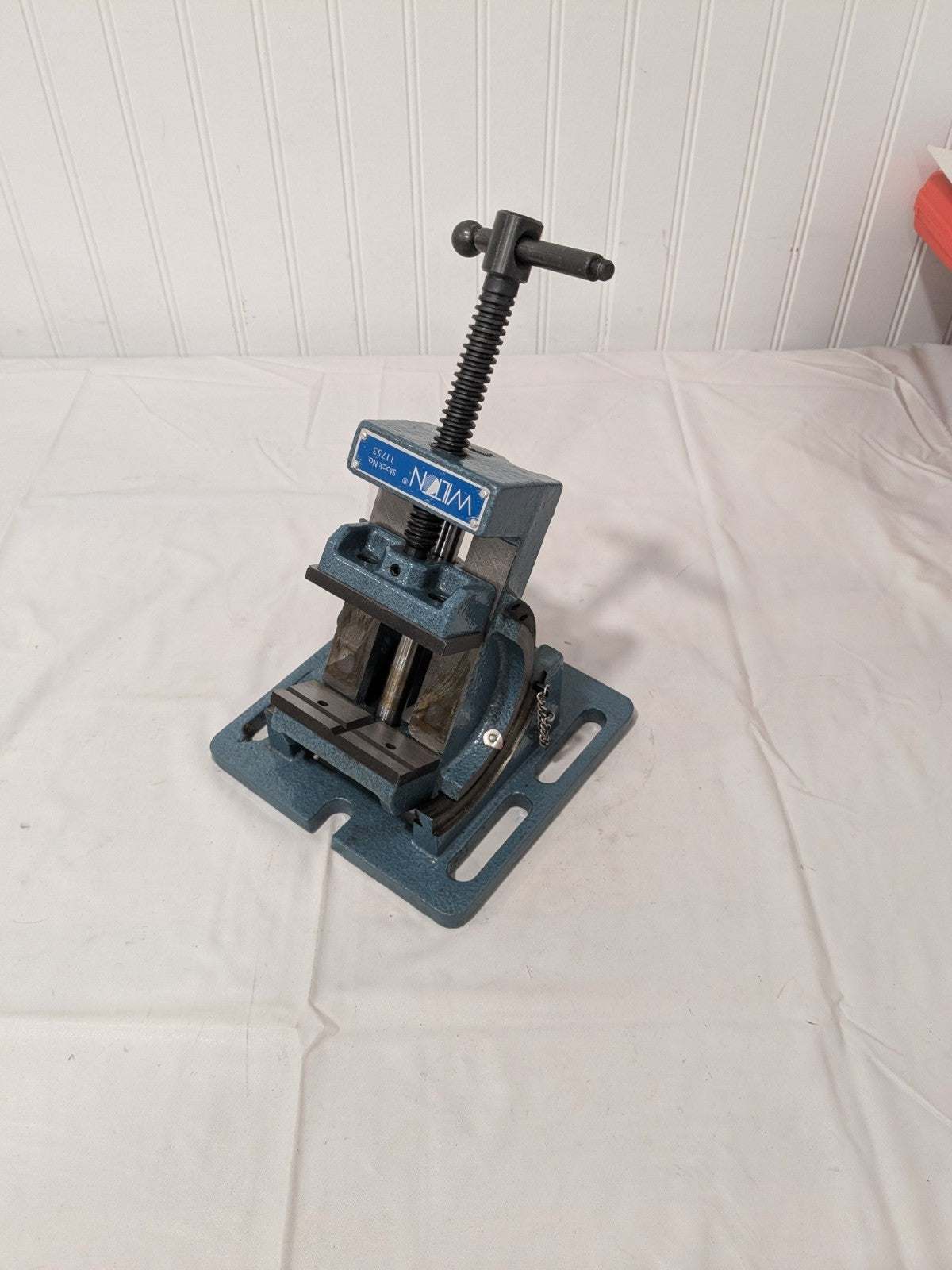 Wilton Angle Drill Press Vise: 3" Jaw Width, 3" Jaw Opening 11753
