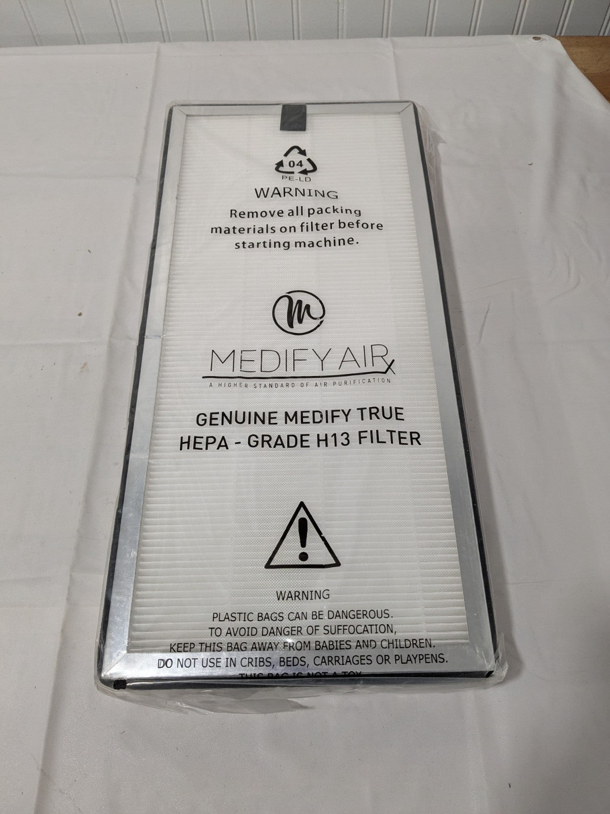 Medify Air HEPA Air Filter: 2" High, 8" Wide, 18" Thick MA-40