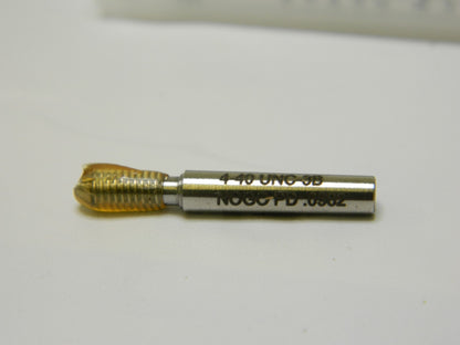 GF GAGE Single End Plug Thread No Go Gage #4-40, Class 3B 55316459