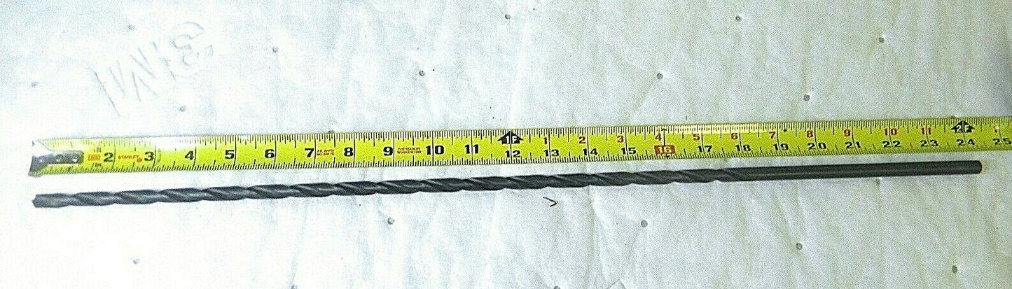 Interstate Extra Length Drill Bit 3/8 HSS 118º RH 3/8 Shank 24 OAL 63323646