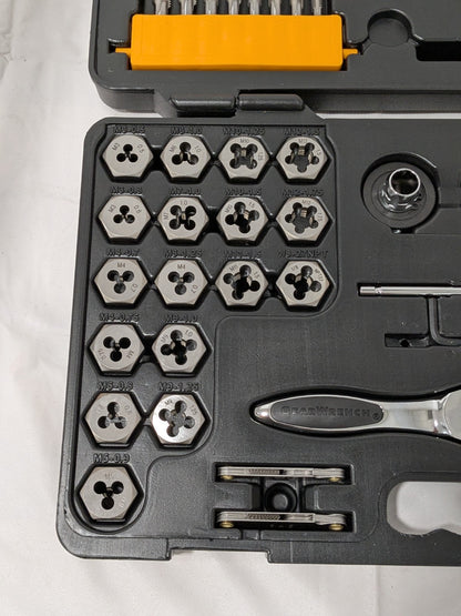 Gearwrench 77pc Ratcheting Tap & Die Set Sae/Metric 3887
