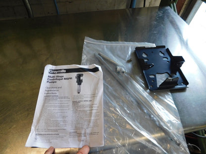 GRAYMILLS Immersion/Multi Stage Booster Pump DAMAGED 230/460V MSPR9-2.0F