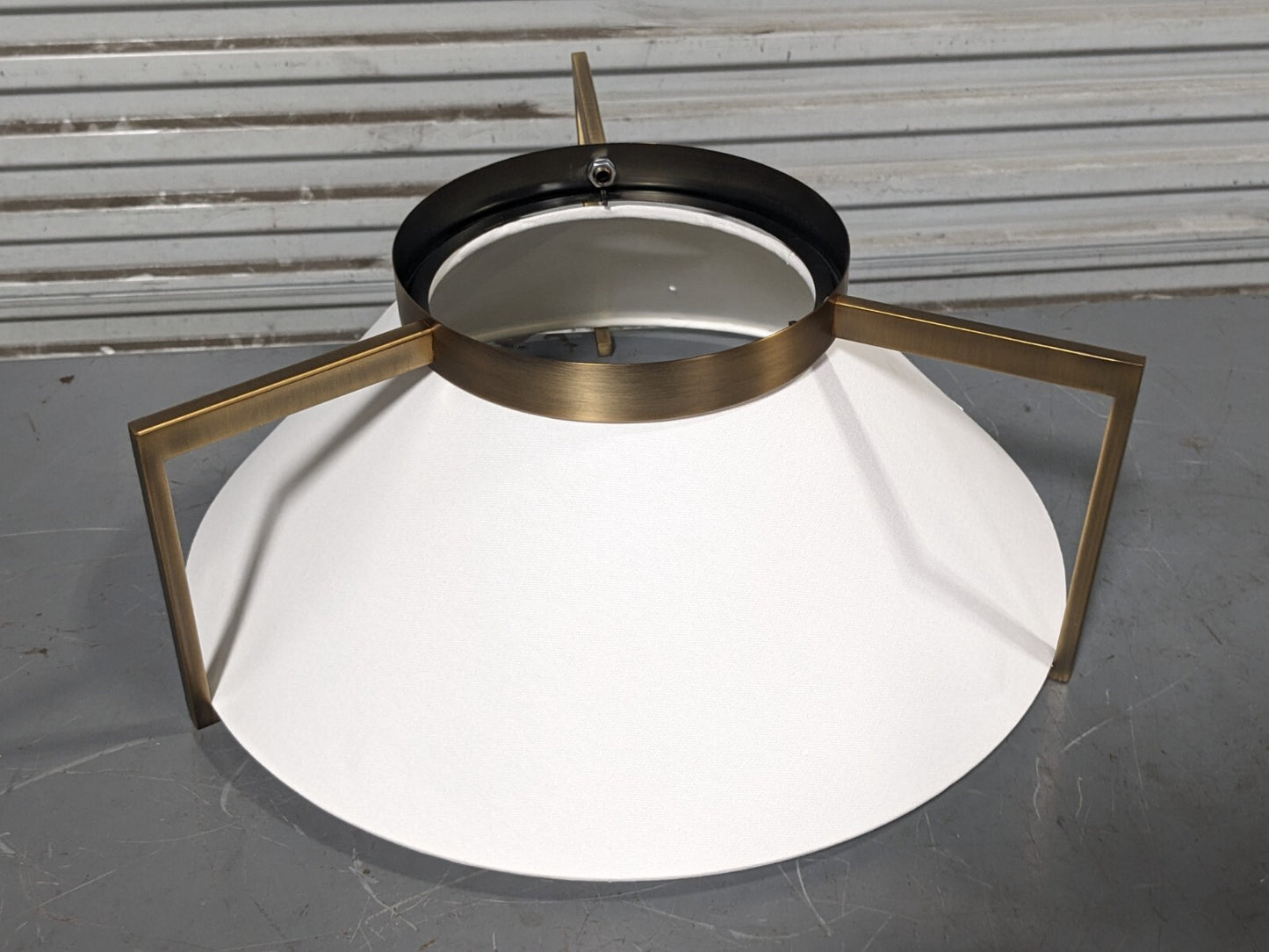 Hinkley Flush Mount LED Light Fixture 20" W. x 7.5" H. Brushed Bronze 3723BR