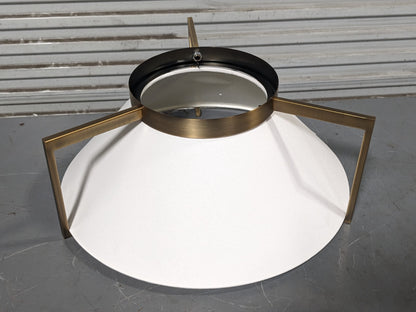 Hinkley Flush Mount LED Light Fixture 20" W. x 7.5" H. Brushed Bronze 3723BR
