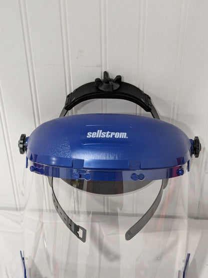 Sellstrom Face Shield with Chin Guard: 6-1/2" High, 19-1/2" Wide S38110