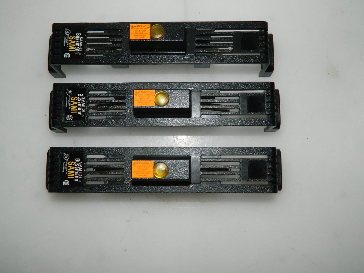 Bussmann Fuse Cover 1 Pole For 600V Class R/K5/H Fuses 3-Pack #Sami-2i