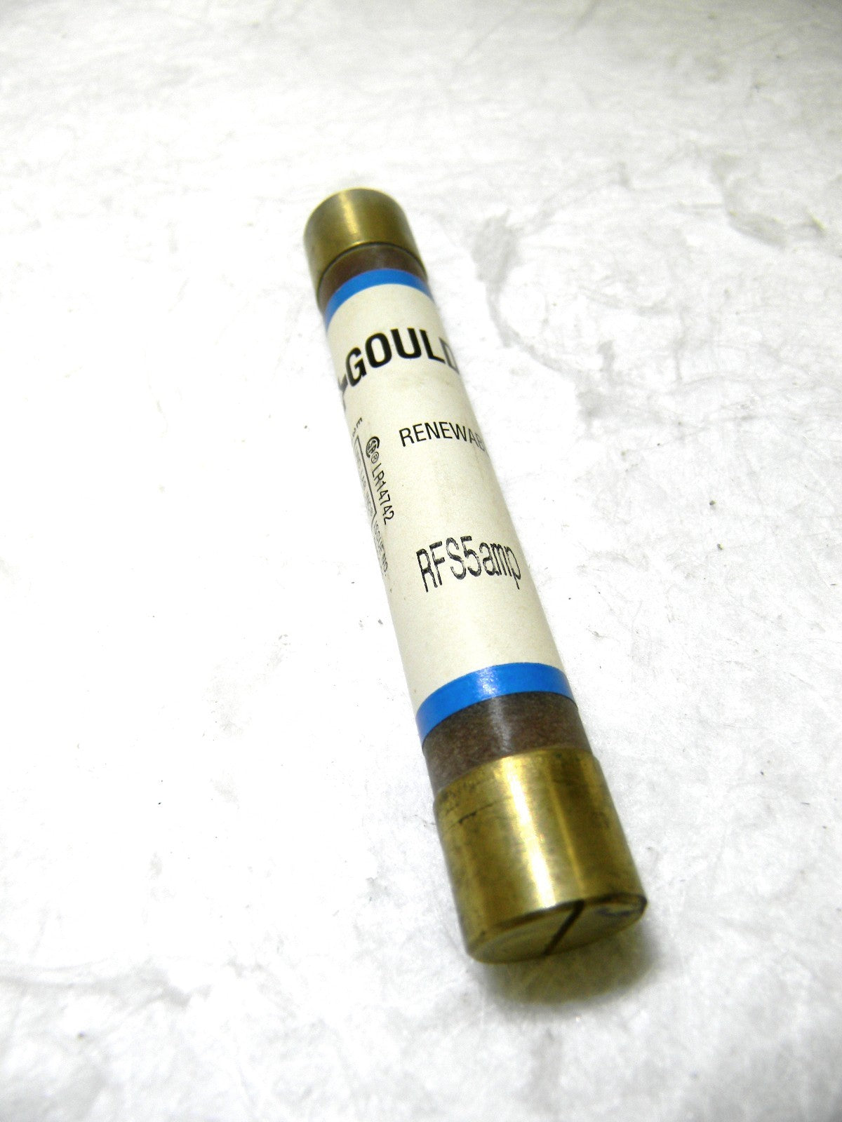 Ferraz Shamut Fast Acting Renewable Fuse 600V 5A ClassH13/16" x 5" Lot of 6 RFS5