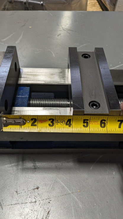 Machine Vise 4" Jaw Opening Horizontal Stationary Base 2" Jaw Height 4